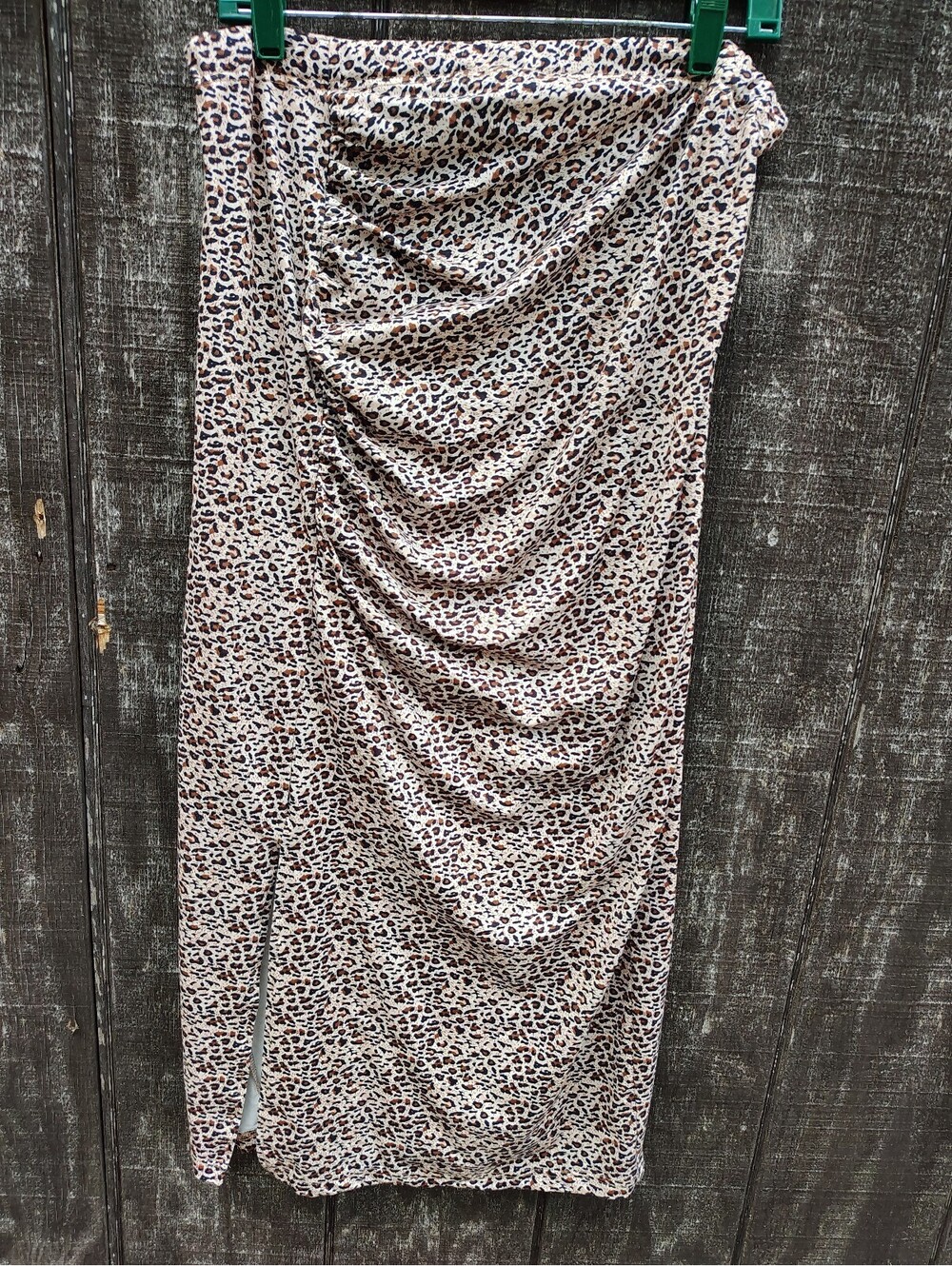 Shein Leopard Print Skirt